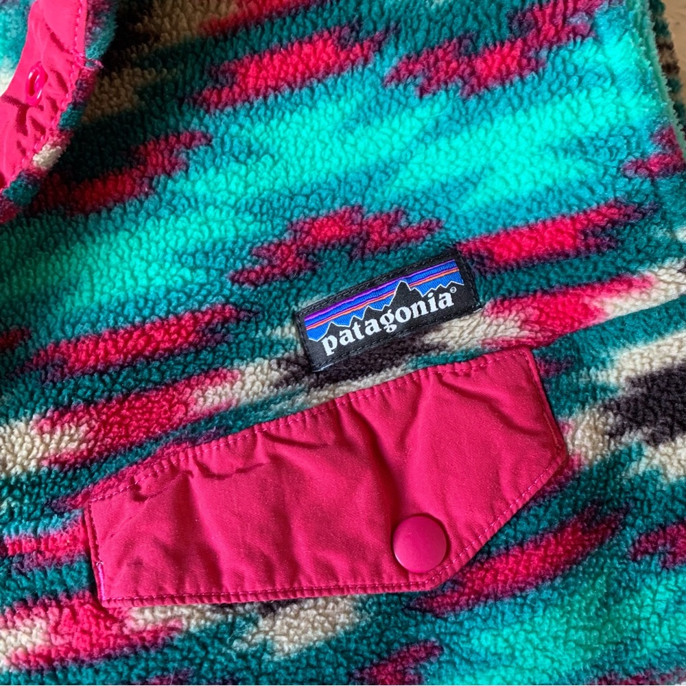 Patagonia Aztec Patterned Synchilla Jacket - image 6